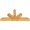 Ekena Millwork Saratoga Rough Sawn Timber Gable Bracket, Western Red Cedar, 72"W x 36"H x 6"D x 6"F, 12/12 Pitch GBW072X36X0606SAR00RWR - alternate 4